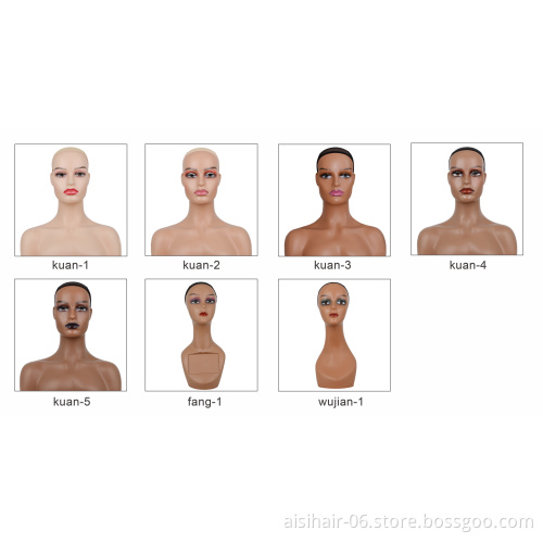 Aisi Hair New Arrival Half Factory Shoulder Mannequin Heads For Displaying Wigs